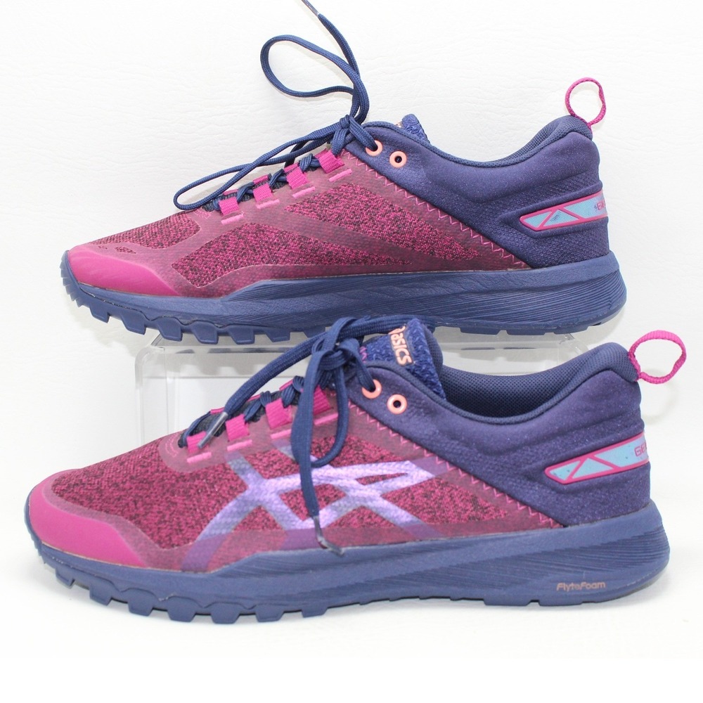Asics Gecko XT Womens Trail Running Shoes‎ Purple Pink T876N Size 9.5